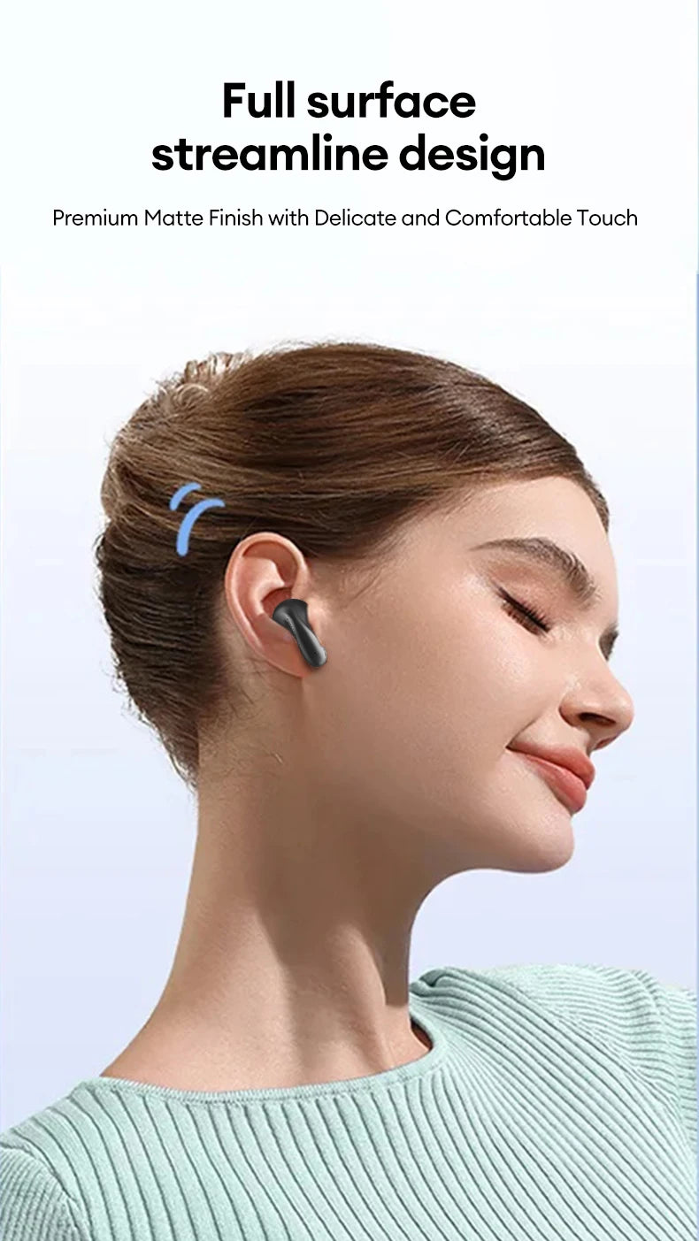 Lenovo Earphones Wireless Bluetooth Business Headset Noise Reduction Sport Earbuds Low Latency Gaming Headphones Long Endurance