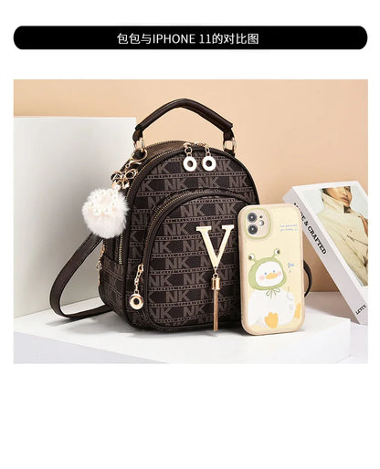 New Woman shoulder bag Large capacity Handbag for Women 2025 Crossbody bag pattern PU Portable bucket bag ladies messenger bags