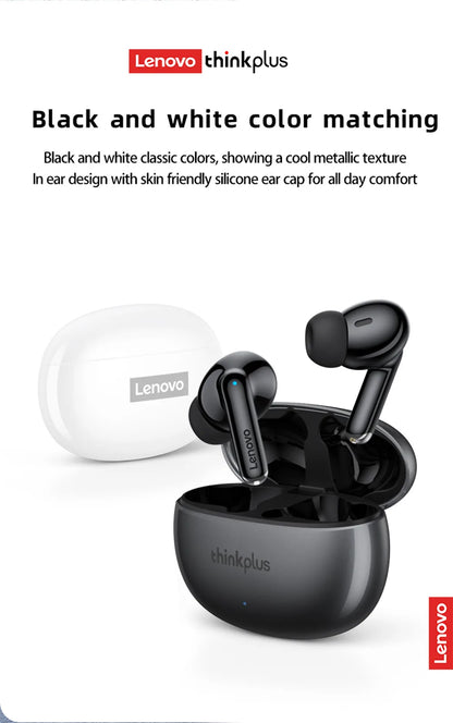 Original Lenovo XT88 TWS Wireless Earphones Bluetooth 5.3 Dual MIC Stereo Noise Reduction Bass HIFI Touch Control Earbuds